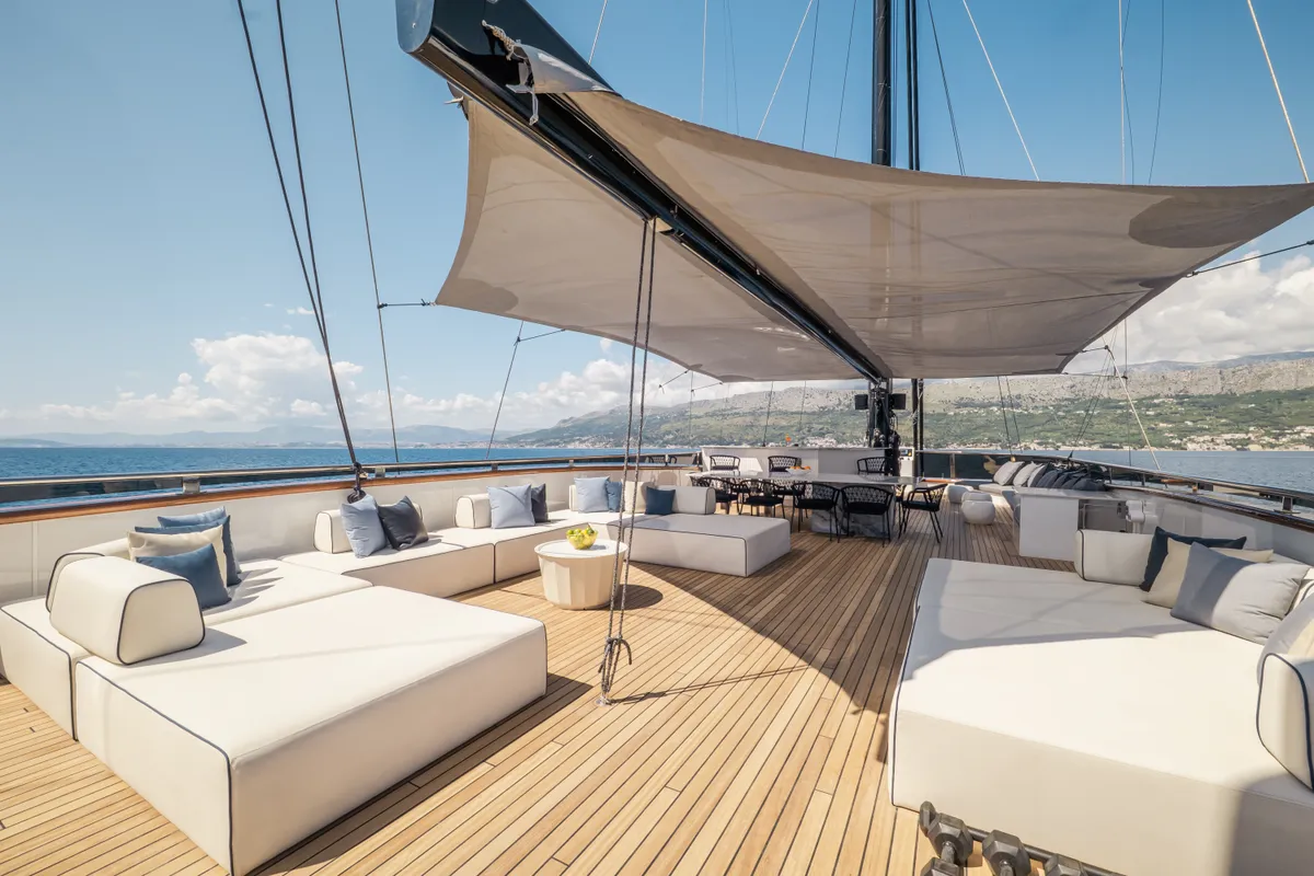 Scorpios, a Luxury Sailing Yacht sailboat at Split, Croatia