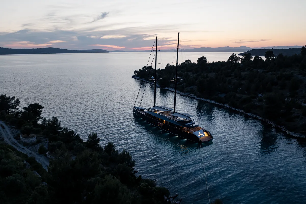 Scorpios, a Luxury Sailing Yacht sailboat at Split, Croatia