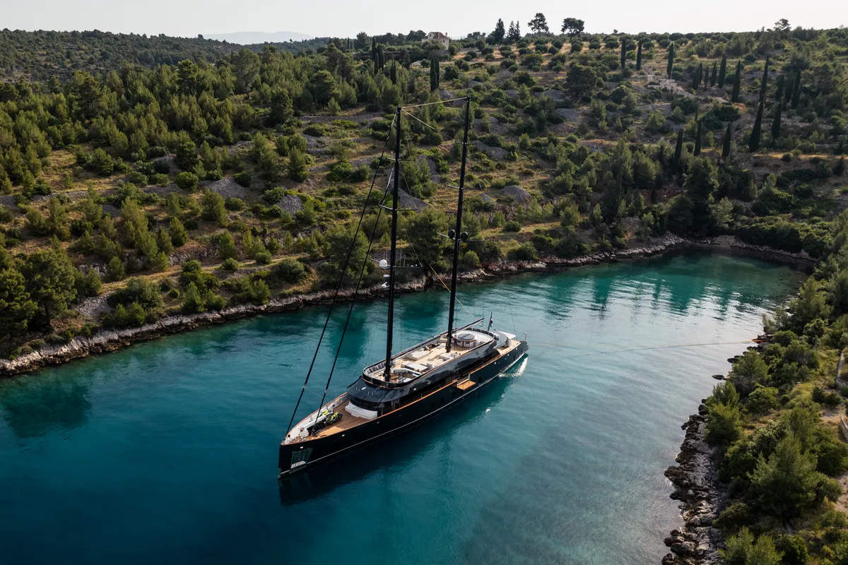 Scorpios, a Luxury Sailing Yacht sailboat at Split, Croatia