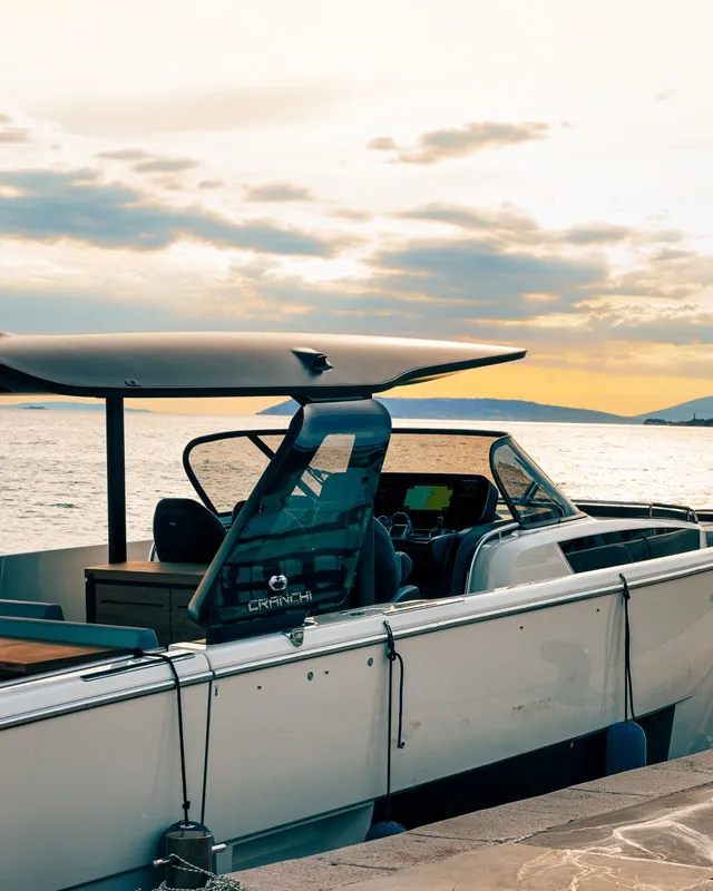 NN, a Cranchi A46 motor yacht at Split, Croatia
