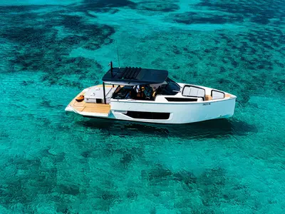 NN, a Cranchi A46 motor yacht at Split, Croatia