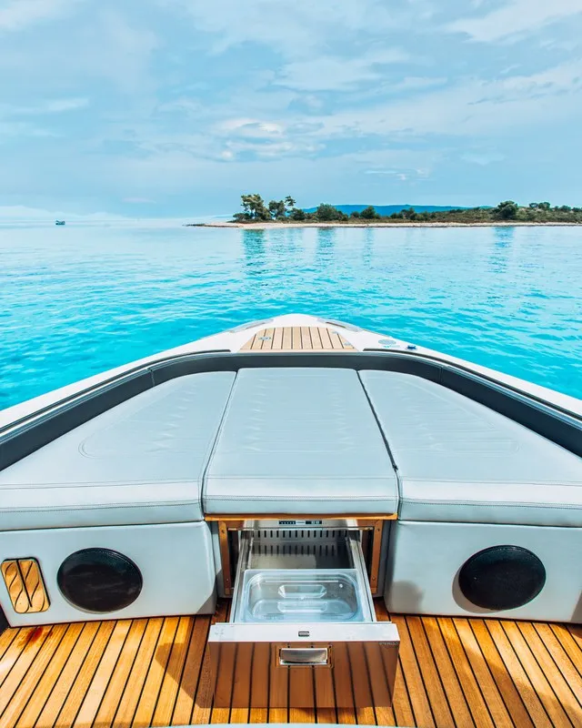 NN, a Cranchi A46 motor yacht at Split, Croatia