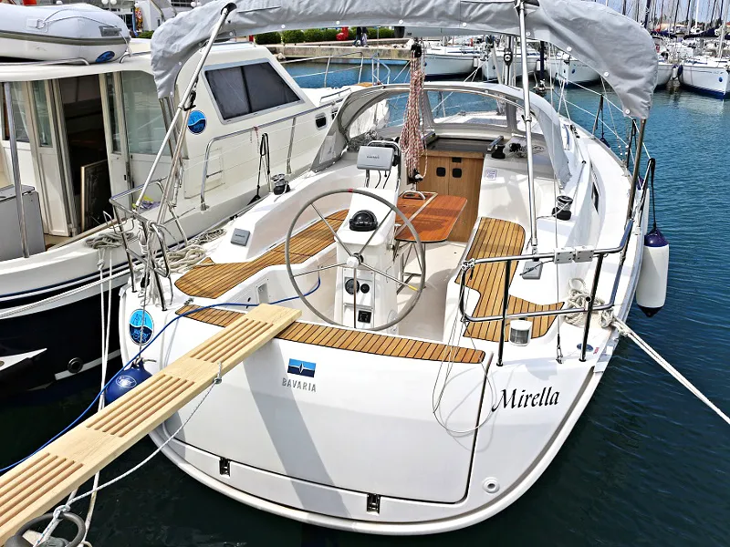 Mirella, a Bavaria Cruiser 33 sailboat at Sukošan, Croatia