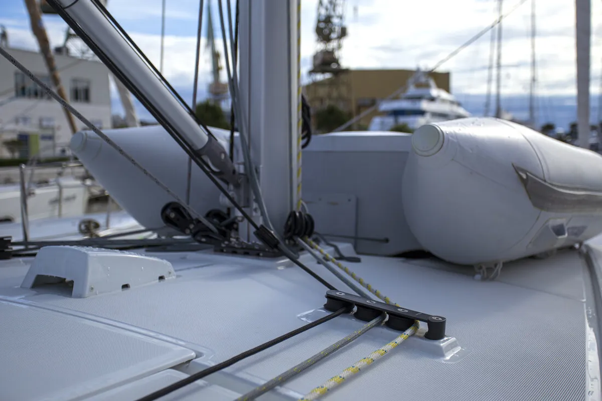 Bellagio, a Beneteau Oceanis 38.1 sailboat at Zadar, Croatia