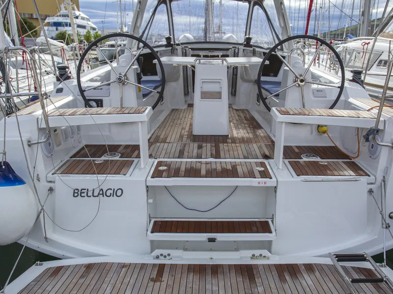 Bellagio, a Beneteau Oceanis 38.1 sailboat at Zadar, Croatia