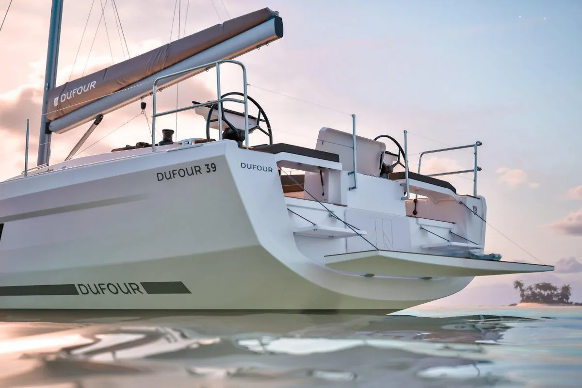 Takamaka, a Dufour 39 sailboat at es Jonquet, Spain