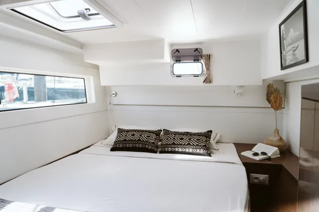 MADRIGAL VI, a Lagoon 40 catamaran at Sant Antoni de Portmany, Spain