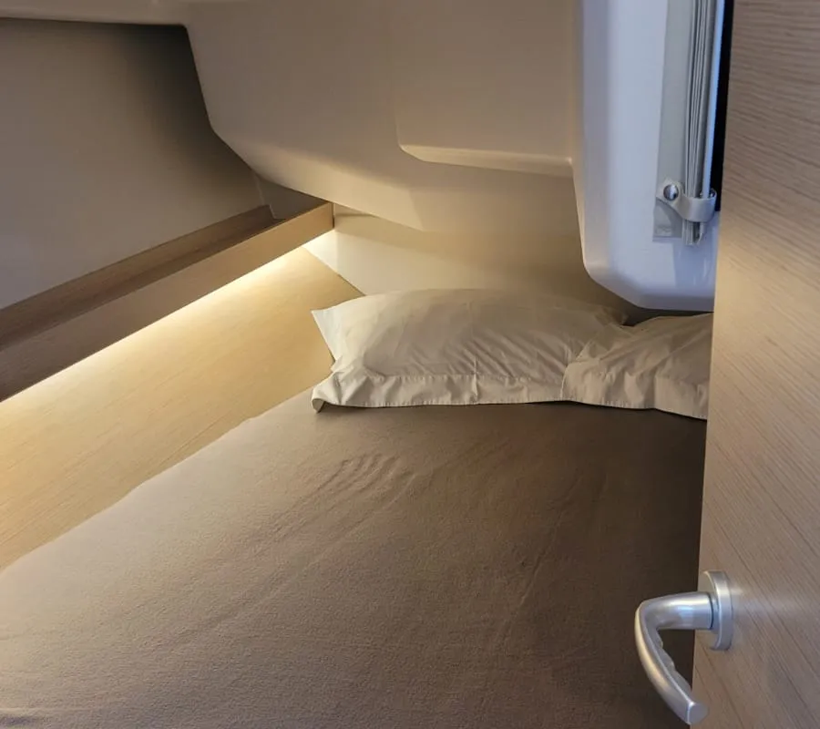 Cabin on no_name, a Hanse 360 sailboat at Rosignano Solvay, Italy