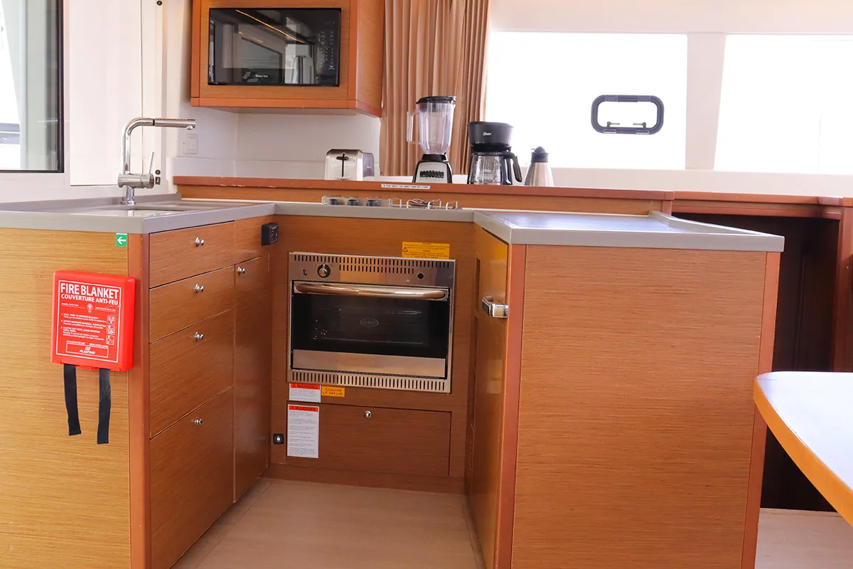 LIBERTAS DS (ex. Thor), a Lagoon 450 F catamaran at Road Town, British Virgin Islands