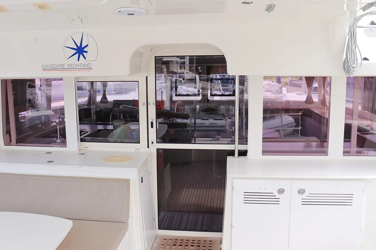 LIBERTAS DS (ex. Thor), a Lagoon 450 F catamaran at Road Town, British Virgin Islands