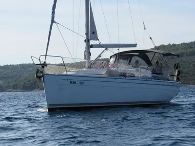 Jelsa, a Bavaria 31 Cruiser sailboat at Split, Croatia