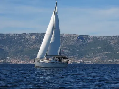 Jelsa, a Bavaria 31 Cruiser sailboat at Split, Croatia