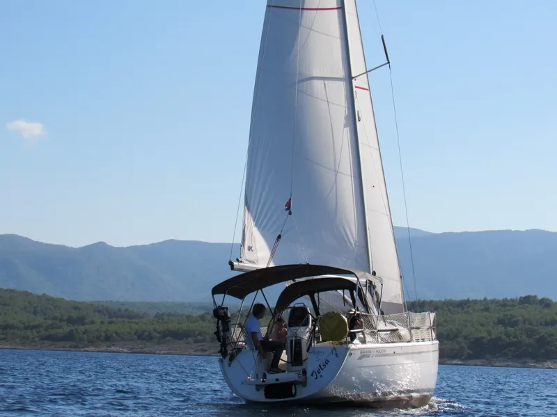 Jelsa, a Bavaria 31 Cruiser sailboat at Split, Croatia