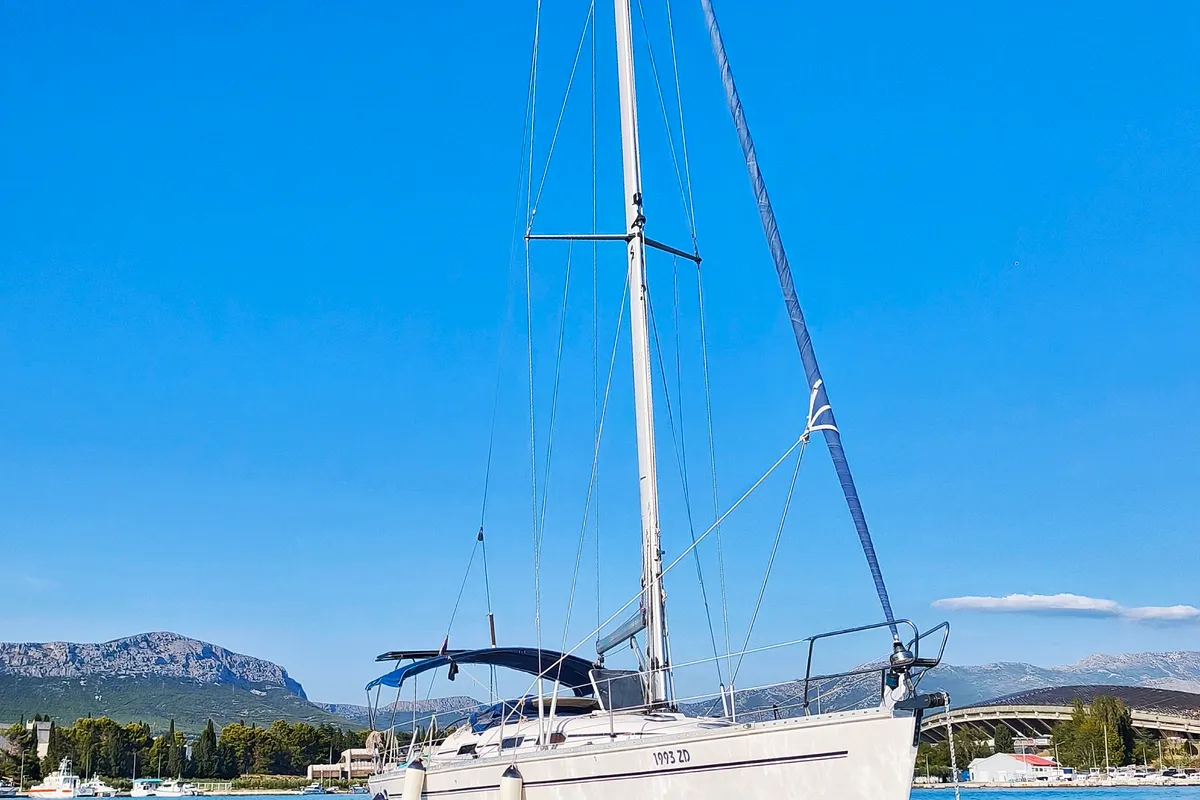 Exterior view of Classic, a Elan 40 sailboat at Split, Croatia