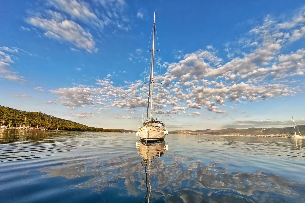 Exterior view of Classic, a Elan 40 sailboat at Split, Croatia
