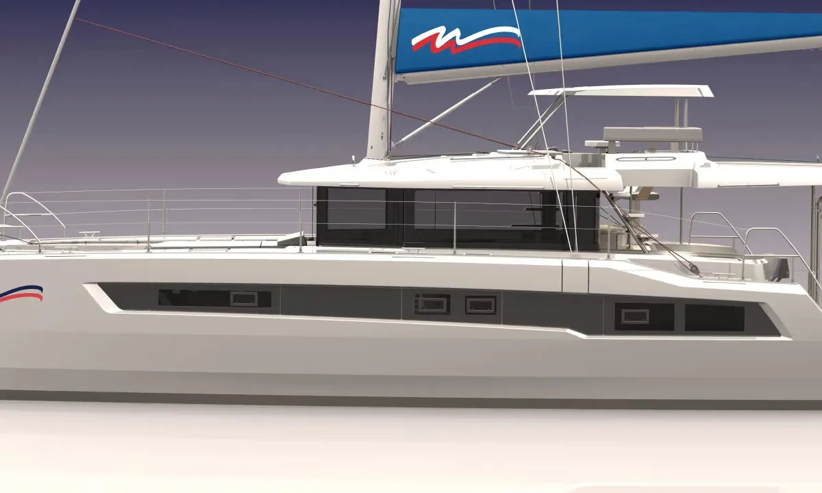 Moorings 4300 - 3 Exclusive Plus, a Leopard 43 catamaran at Grand Anse, Grenada