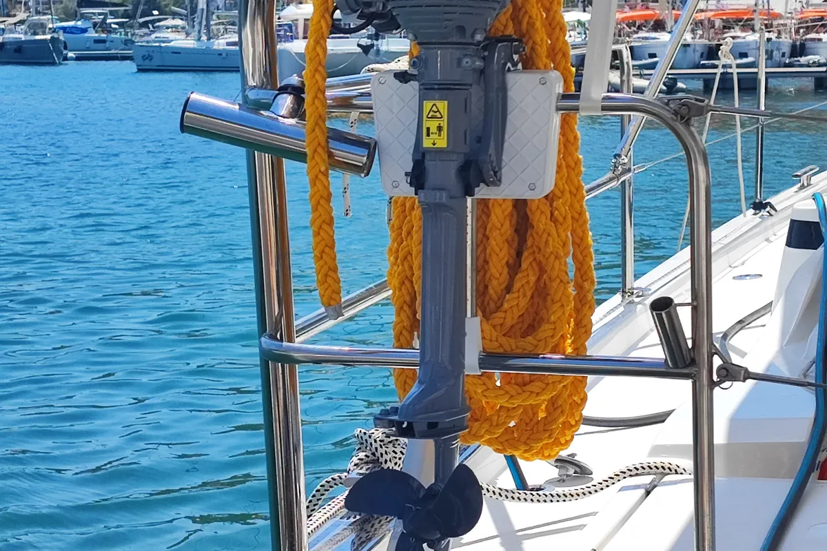 461 OCEAN BOULEVARD, a Bavaria C46 sailboat at Municipal Unit of Apollonioi, Greece