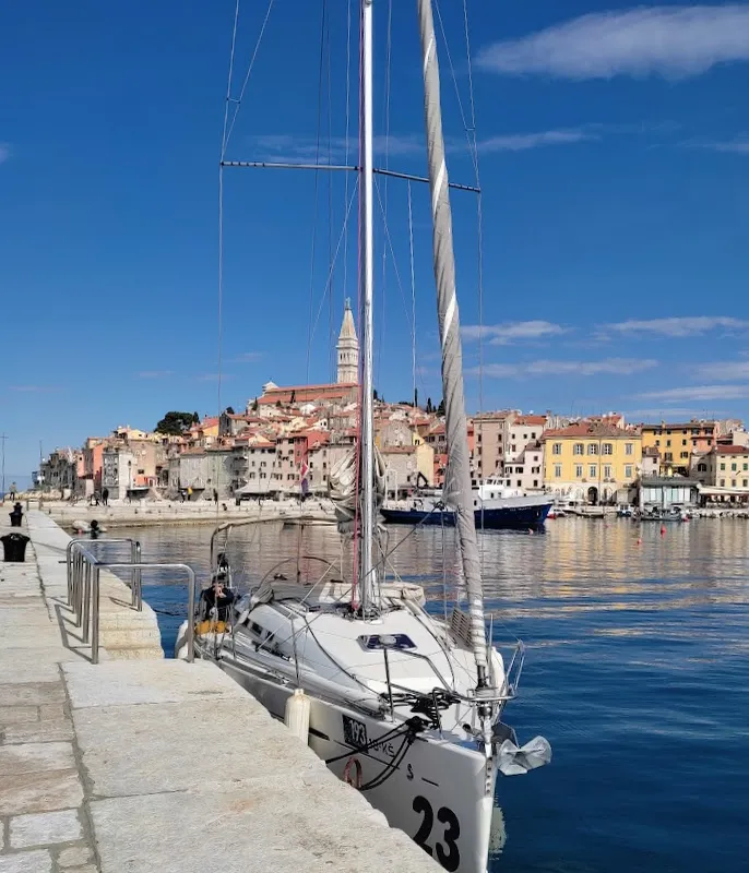 Exterior view of Rhea, a Beneteau First 35 sailboat at Grad Pula, Croatia