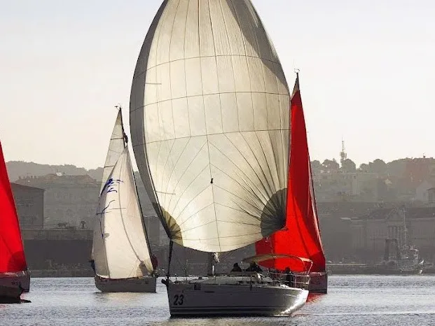 Exterior view of Rhea, a Beneteau First 35 sailboat at Grad Pula, Croatia