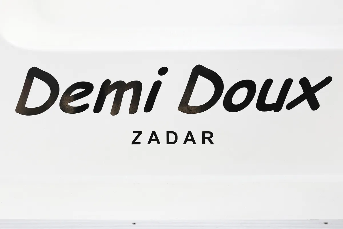 Demi Doux, a Lagoon 42 catamaran at Grad Trogir, Croatia