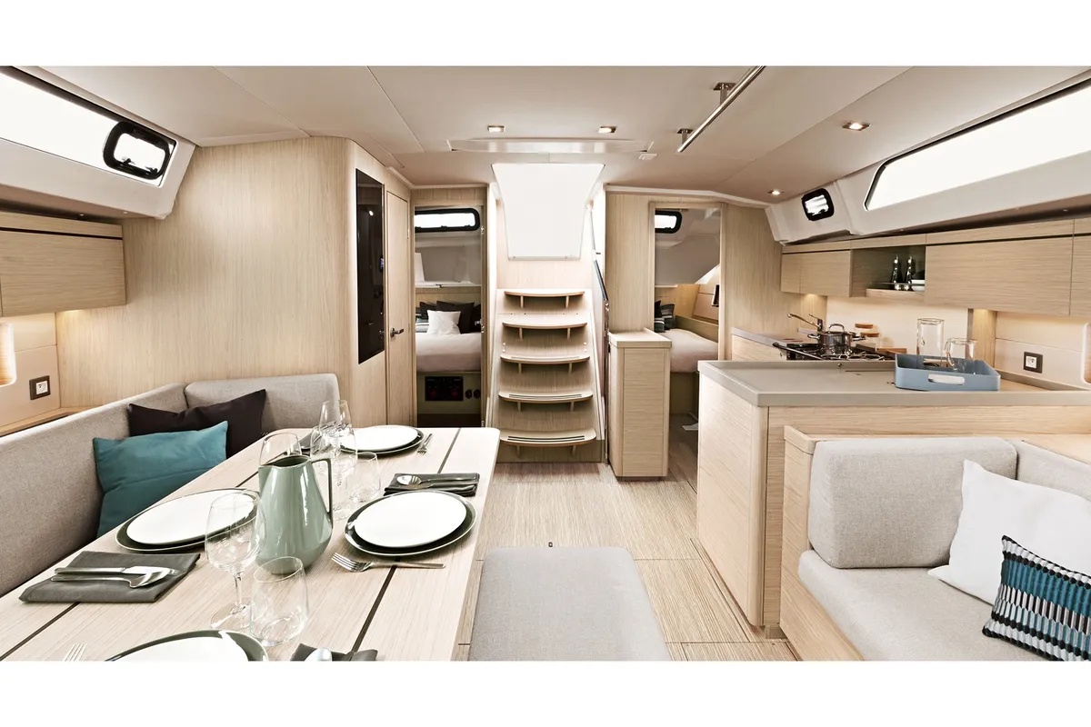 Teseo - Comfort line, a Beneteau Oceanis 46.1 sailboat at Salerno, Italy