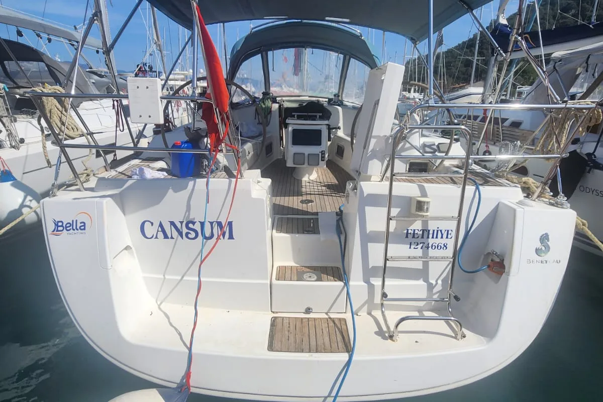 Classic, a Beneteau Oceanis 40 sailboat at Fethiye, Turkey
