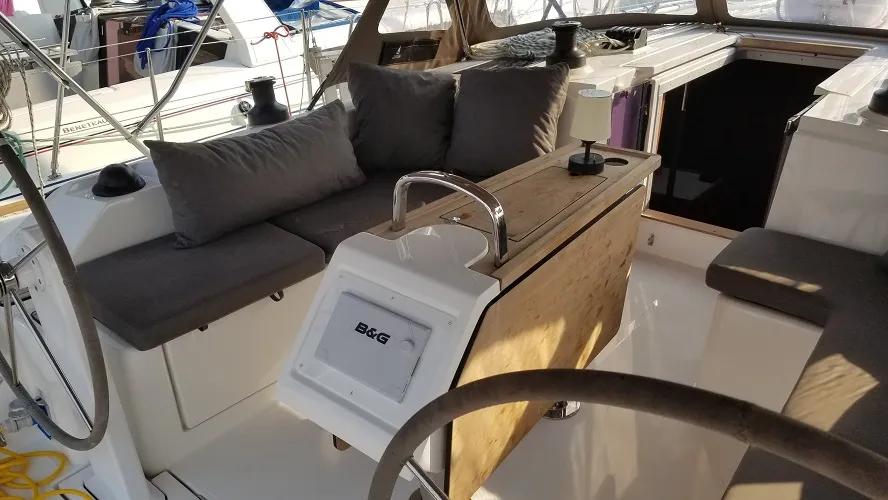 Fiesta, a Bavaria C42 sailboat at Fethiye, Turkey