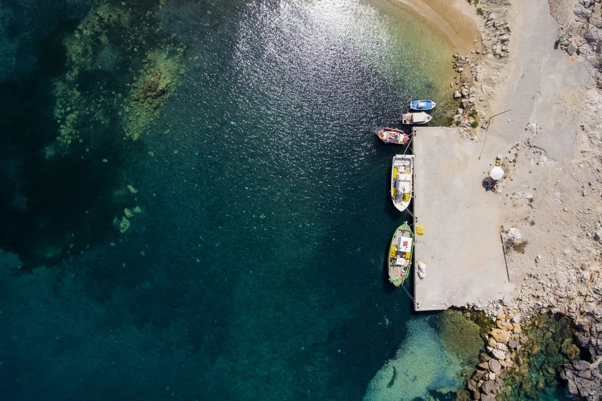 Little Harbor, bay in Kefalos, Greece — photo 5
