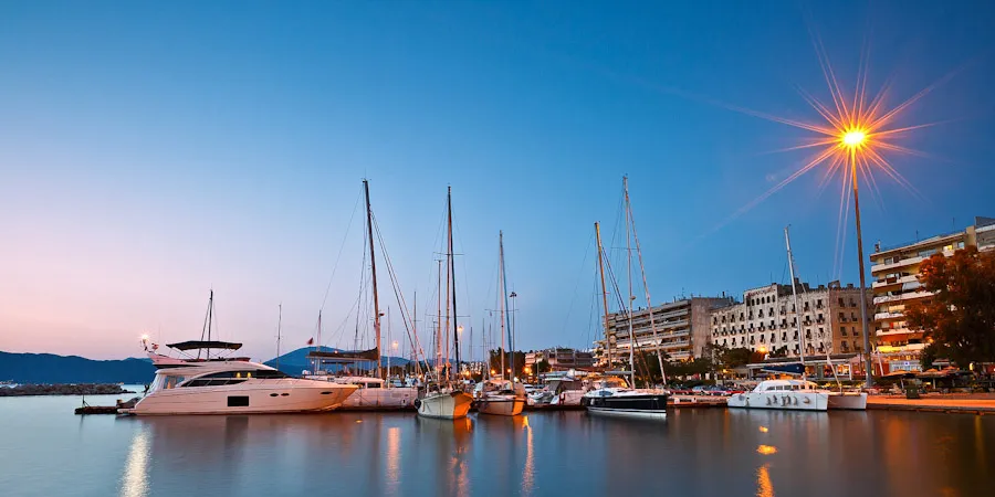 Arachovitika marina in Municipal Unit of Rio, Greece