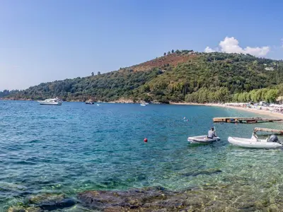 Kerasia Bay in Kassopaia Municipal Unit, Greece