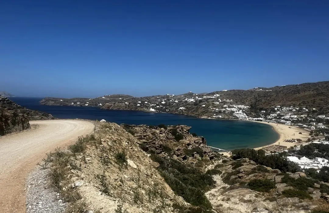 Saint John Bay in Chora, Greece