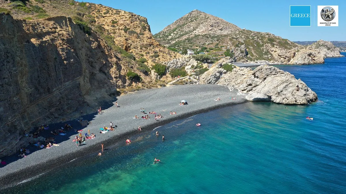 Kalamotí Bay in Komi, Greece