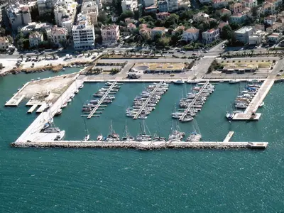 Passenger Port, marina in Mytilene, Greece — photo 3