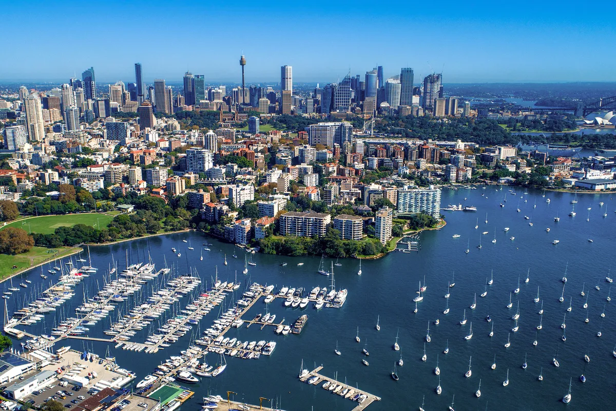d’Albora Rushcutters Bay Marina in Sydney, Australia