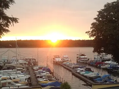 Bootshaus Roll Marina in Zeuthen, Germany