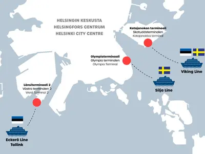 Viking Line Terminaal Marina in Helsinki, Finland — photo 3