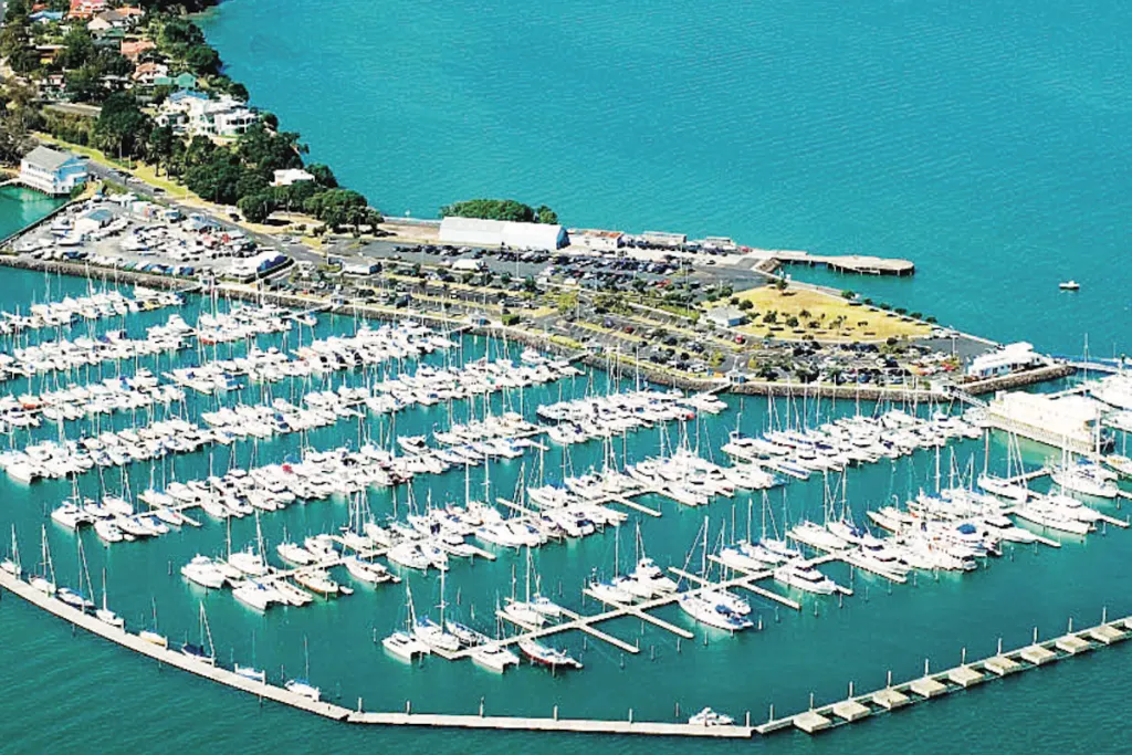Bayswater Marina in Devonport-Takapuna, New Zealand