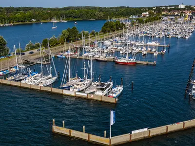 Sporthafen Düsternbrook, marina in Kiel, Germany — photo 5