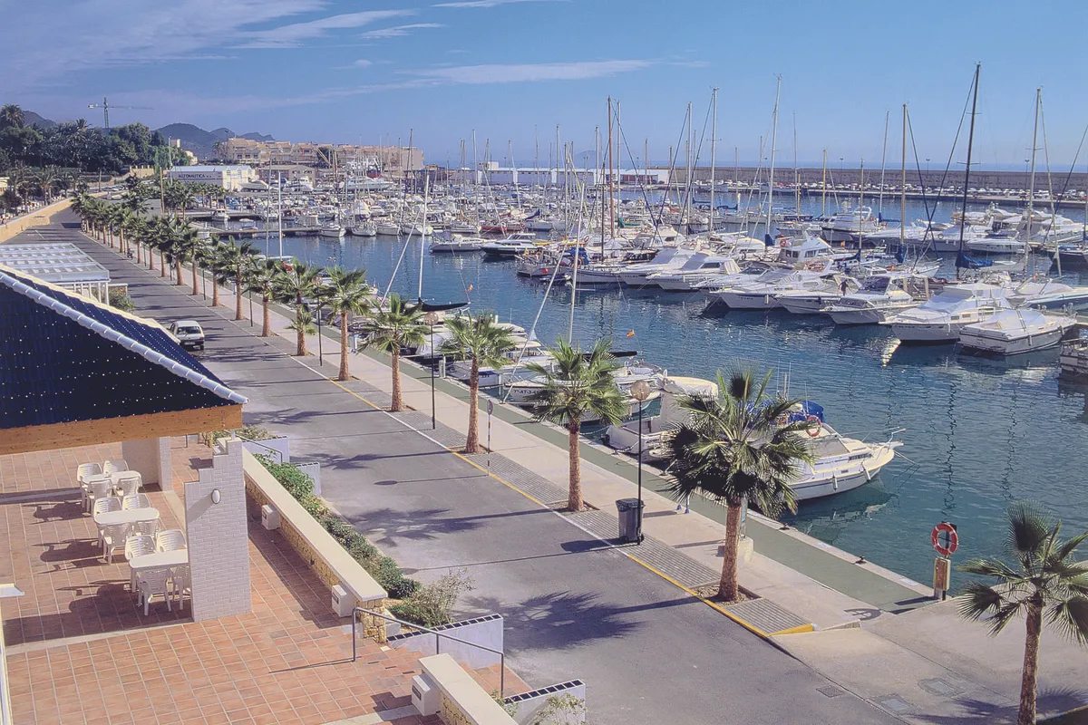Club Náutico de Villajoyosa, marina in la Vila Joiosa, Spain