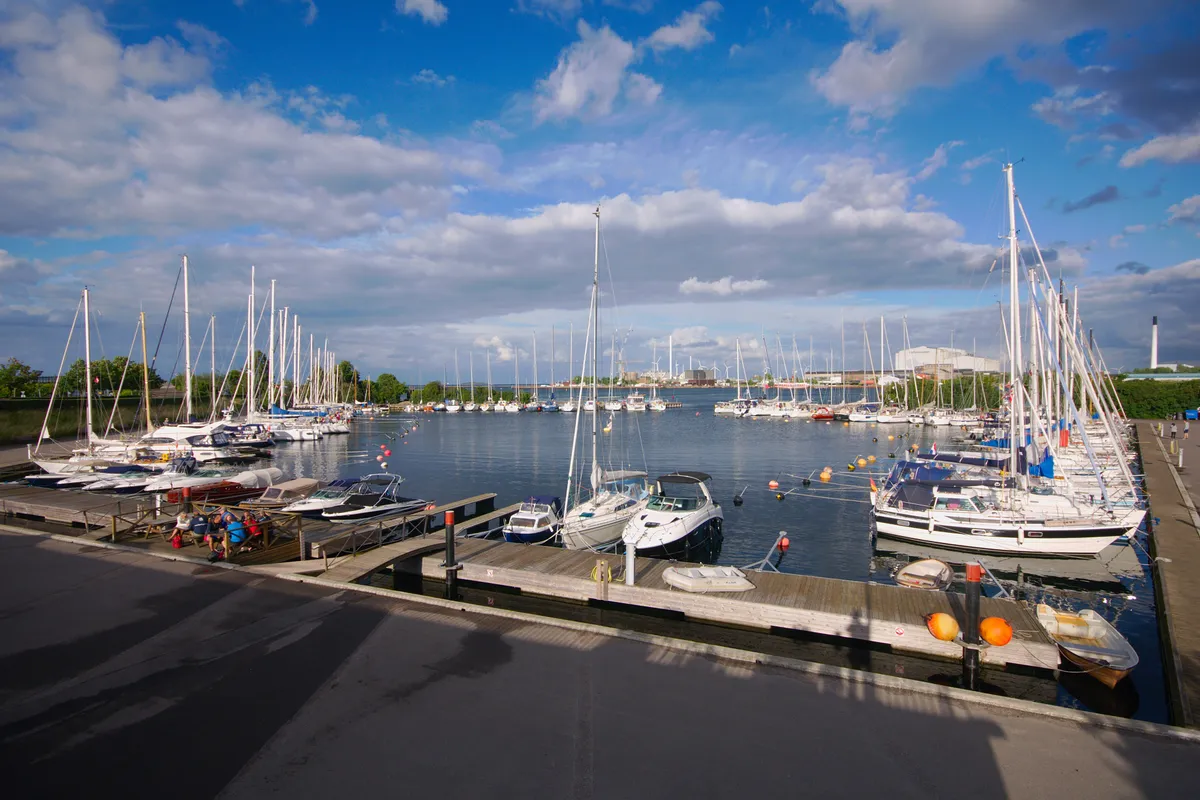 Langelinie Lystbådehavn, marina in Copenhagen, Denmark