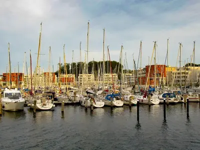 Passathafen Travemünde, marina in Lübeck, Germany — photo 4