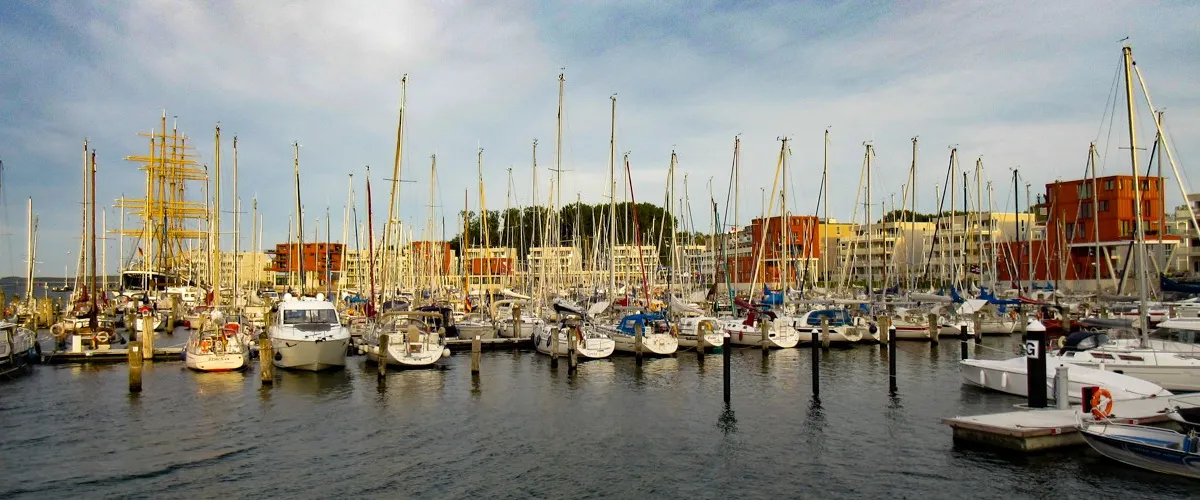 Passathafen Travemünde, marina in Lübeck, Germany — photo 4