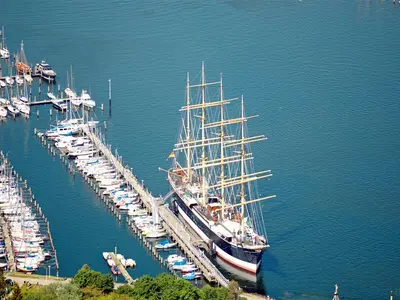 Passathafen Travemünde, marina in Lübeck, Germany — photo 2