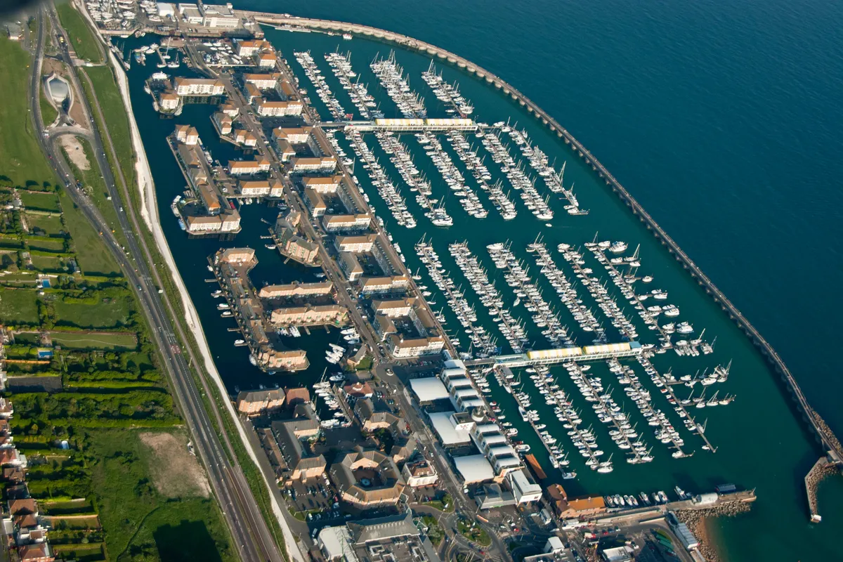 Brighton Marina (Outer Harbour) in Brighton, United Kingdom