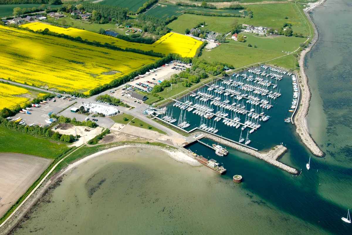Gelting Mole Marina in Niesgrau, Germany