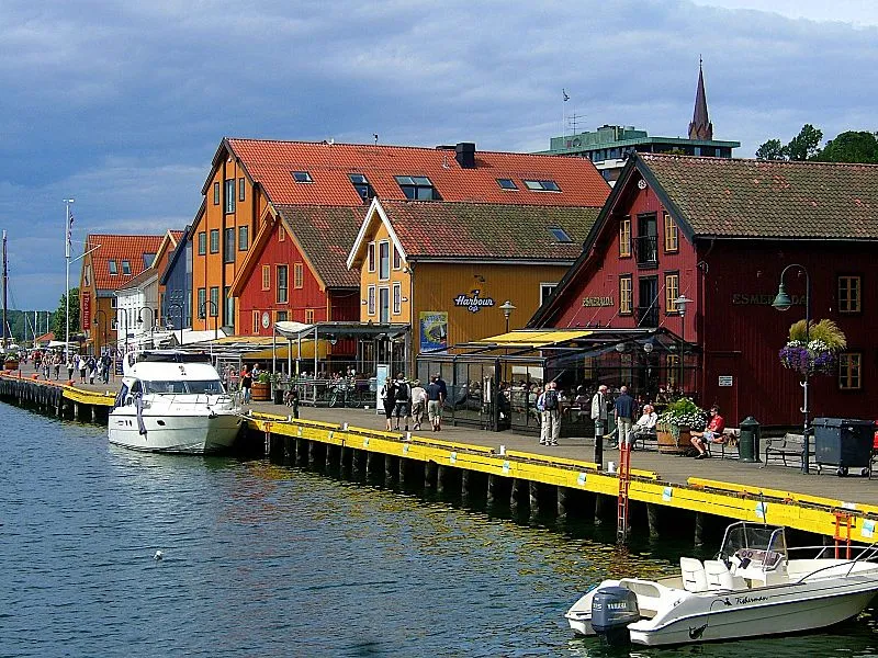 Kaldnes marina in Tønsberg, Norway — photo 7