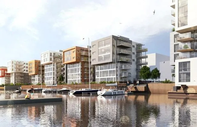 Kaldnes marina in Tønsberg, Norway — photo 4