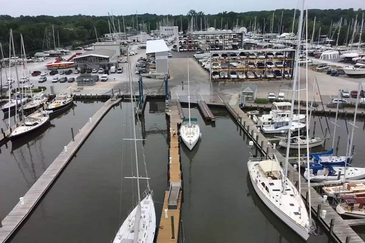Bert Jabin's Yacht Yard Marina in Annapolis, United States