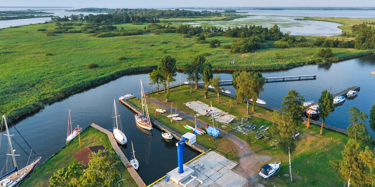 Marina Pogoń in Szczecin, Poland