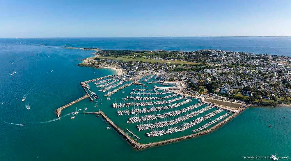 Port Haliguen Marina in Port Haliguen, France